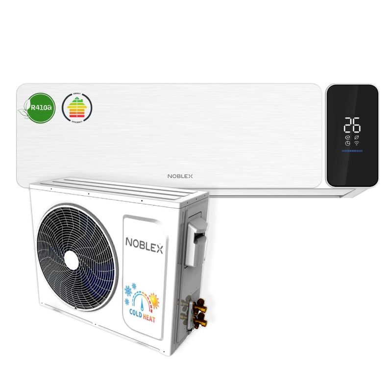 Aire Acondicionado Noblex Split Frío Calor 18000btu Blanco-0