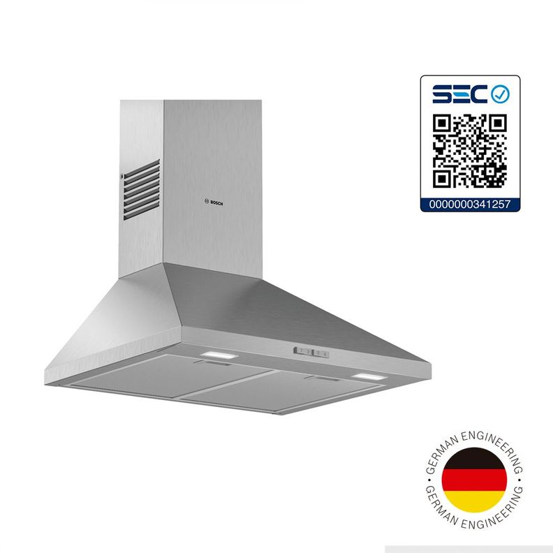 Campana Piramidal de Pared Bosch DWP64BC50 60 cm-3