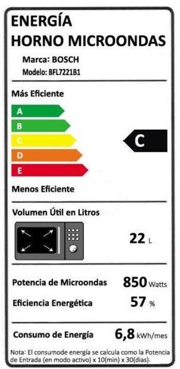 Microondas Integrable Serie 8 Bosch BFL7221B1 22 lts-6