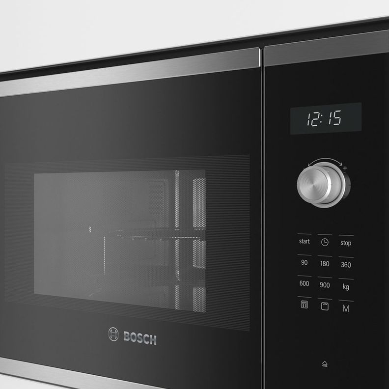 Microondas Integrable Con Grill Bosch BEL554MS0 25L Inox-1