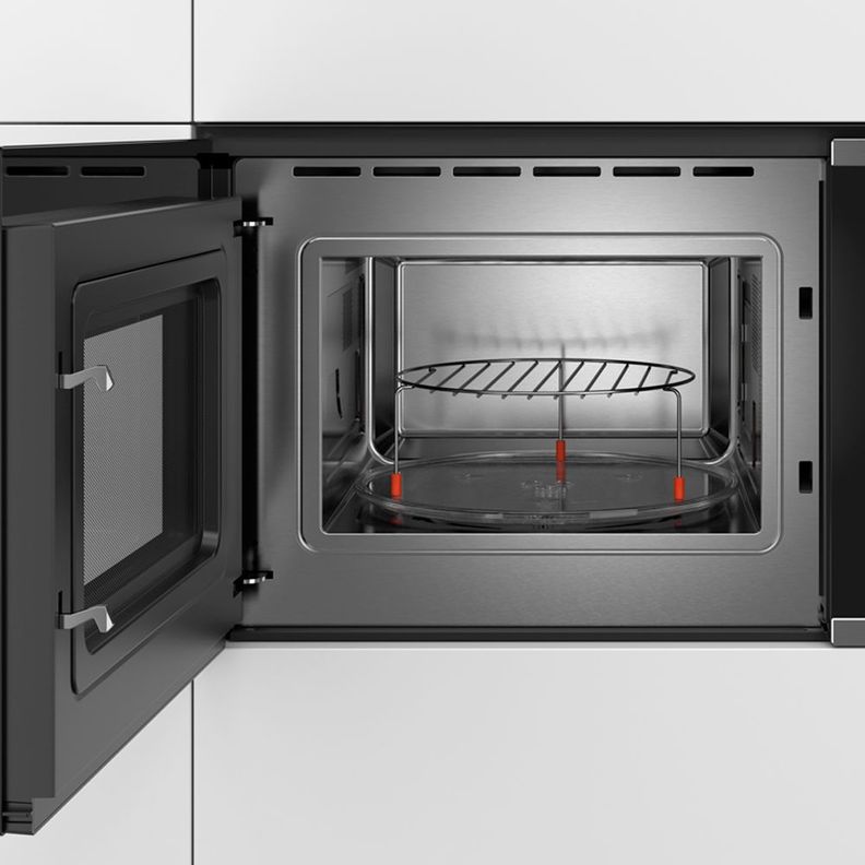 Microondas Integrable Con Grill Bosch BEL554MS0 25L Inox-2