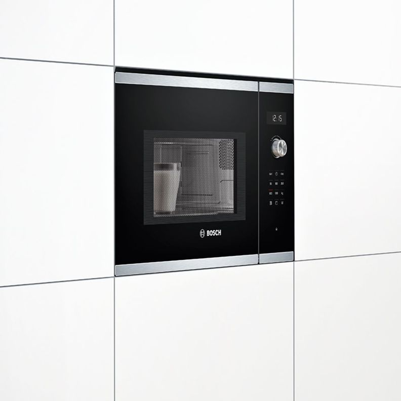 Microondas Integrable Con Grill Bosch BEL554MS0 25L Inox-3