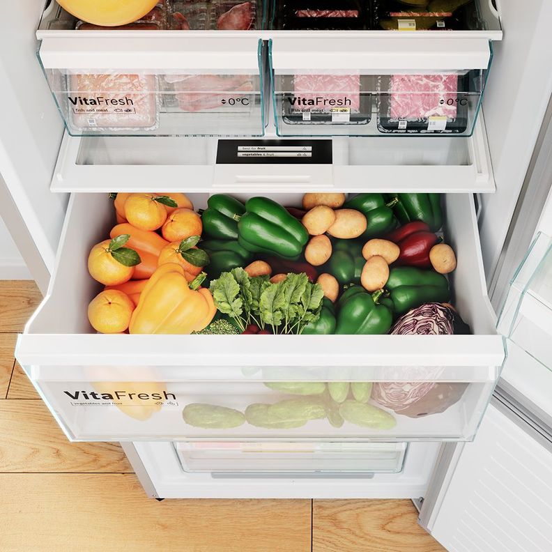 Refrigerador Freezer No Frost Bosch Serie 4 KGN49XIEA 435L-5