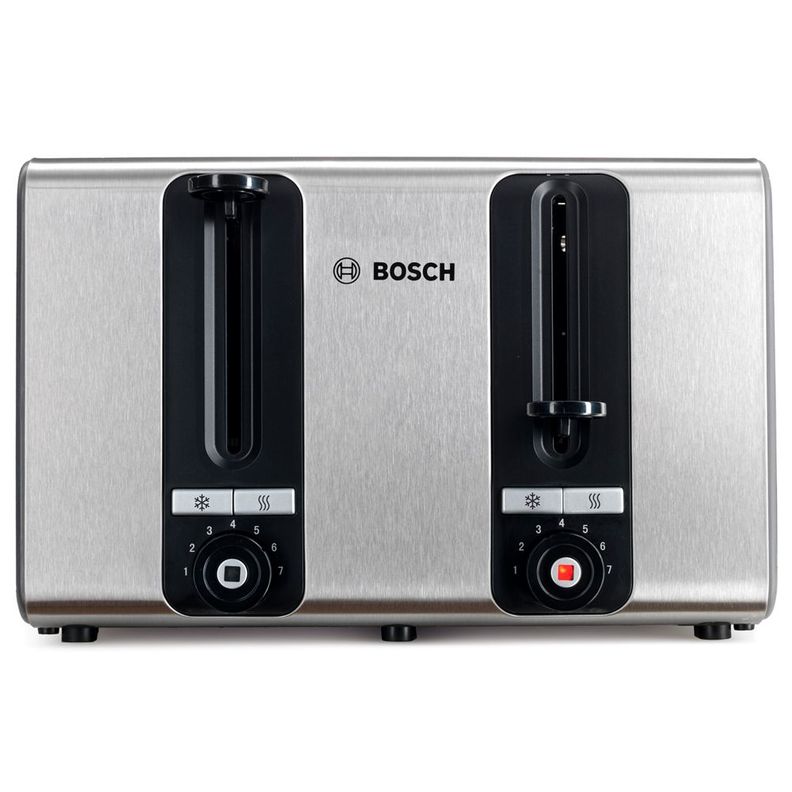 Tostador 4 Rebanadas Bosch Acero inoxidable-0