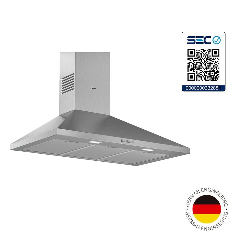 Campana Piramidal de Pared Bosch DWP94BC50 90 cm-5