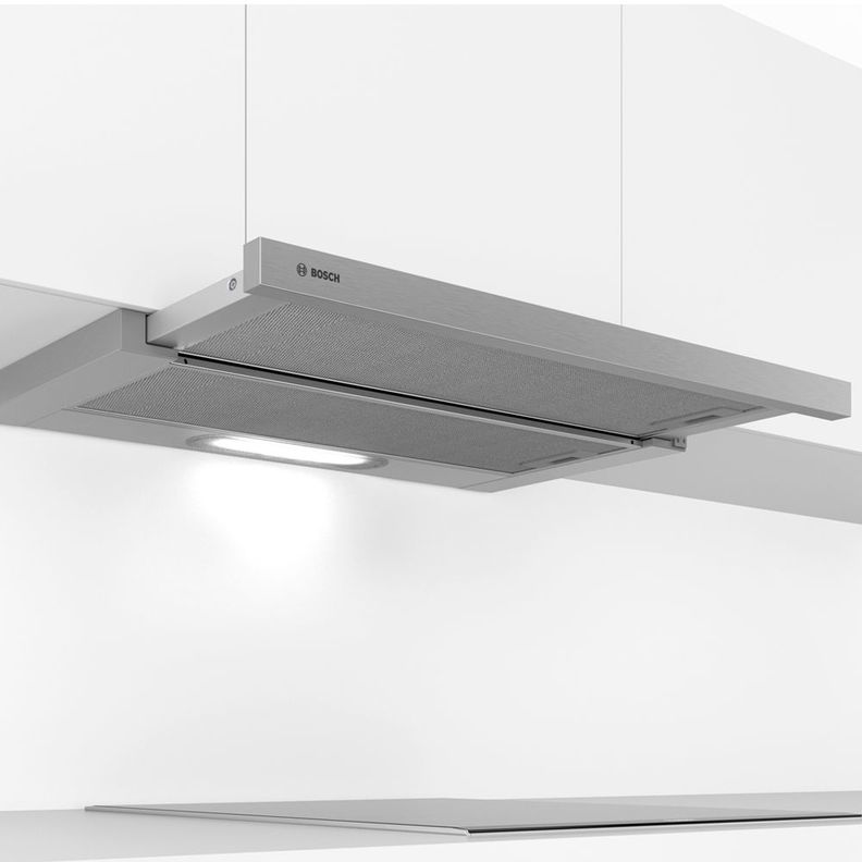 Campana Cocina Bosch Telescopica Plata 90 Cm Ancho DFT93AC50-1