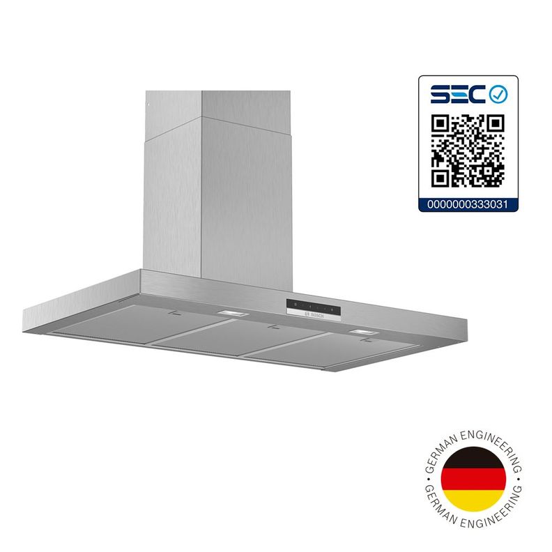 Campana Decorativa de pared Bosch Serie 4 DWB96DM50 90 cm-4