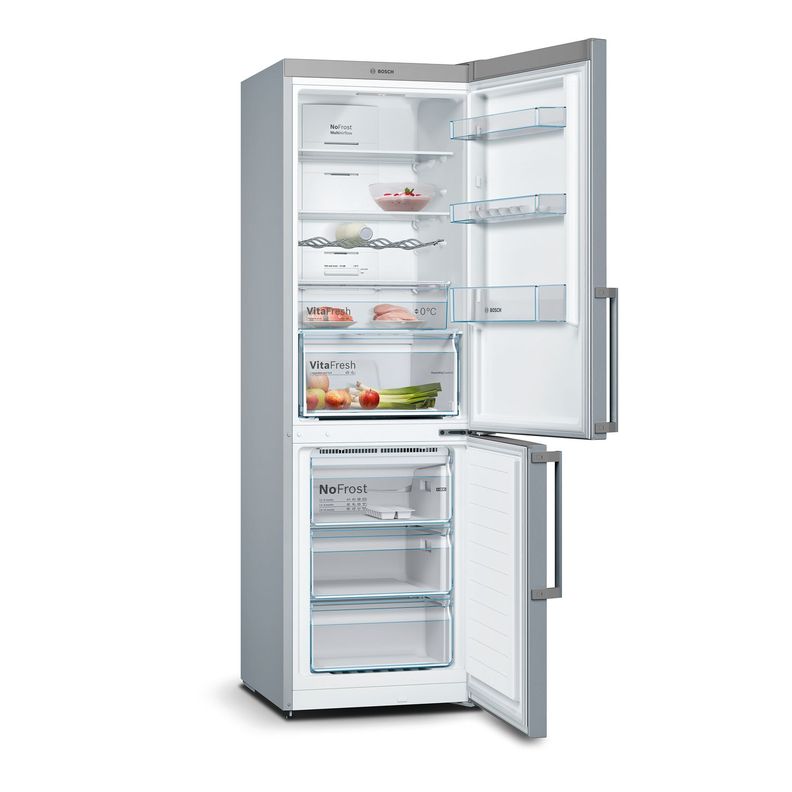 Refrigerador Bottom Freezer No Frost Bosch KGN36XLER 324L-1