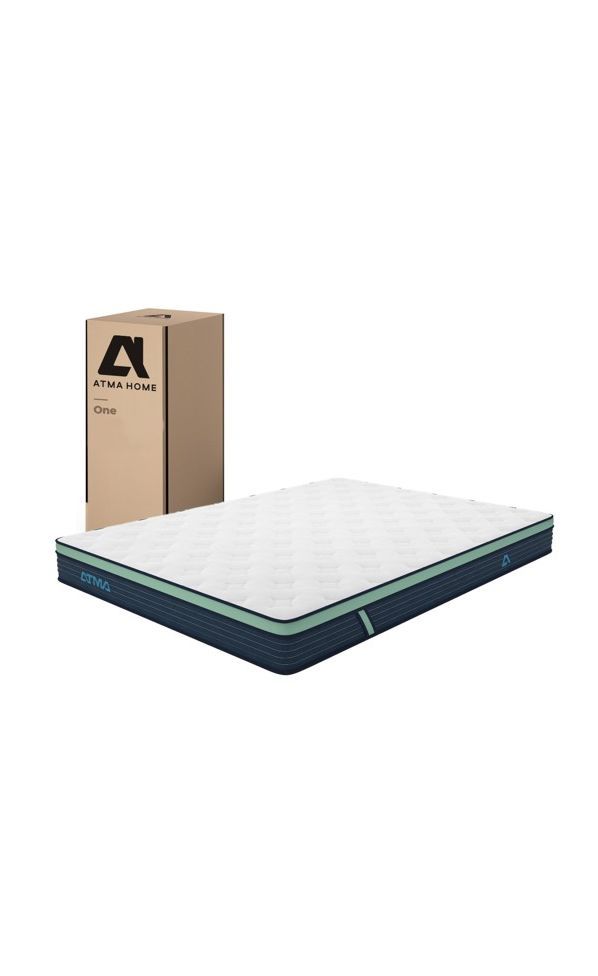 Colchón De Espuma Atma One 2 Plazas 150x190 Cm-0