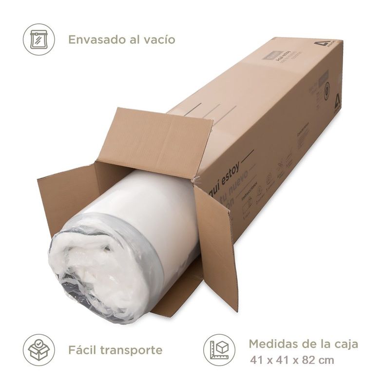 Colchón De Espuma Atma One 2 Plazas 150x190 Cm-5
