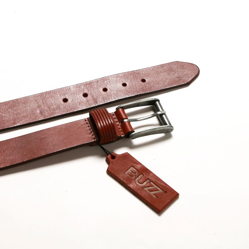 CINTURON HOMBRE DE CUERO MODELO 2422 MARCA BUZZ.-3