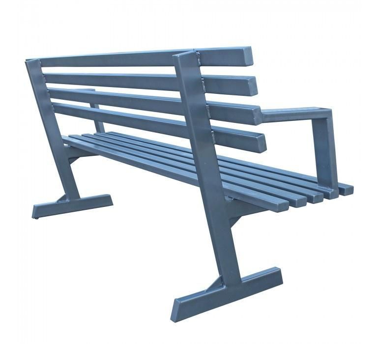 Escaño Antivandalico Brazos 180 cm-1