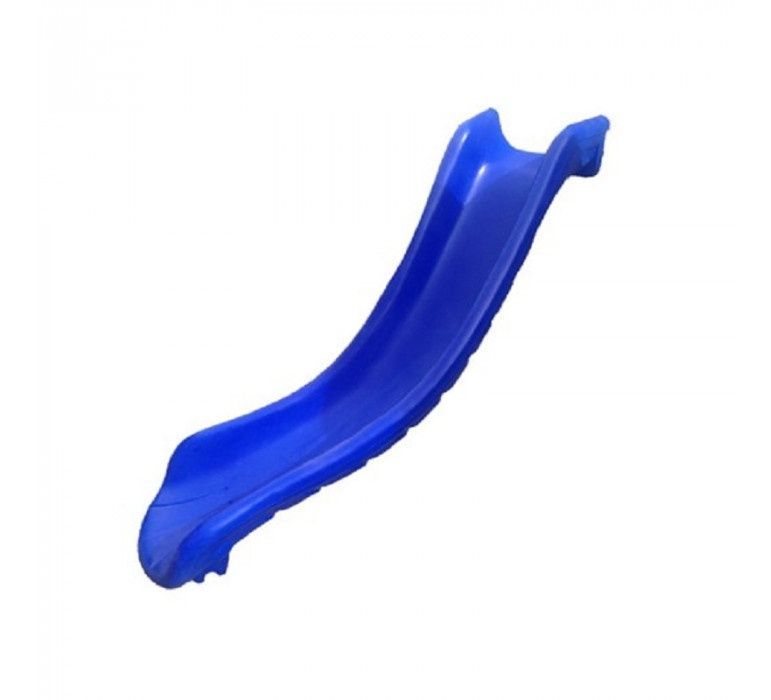 Tobogán Curvo Azul-0