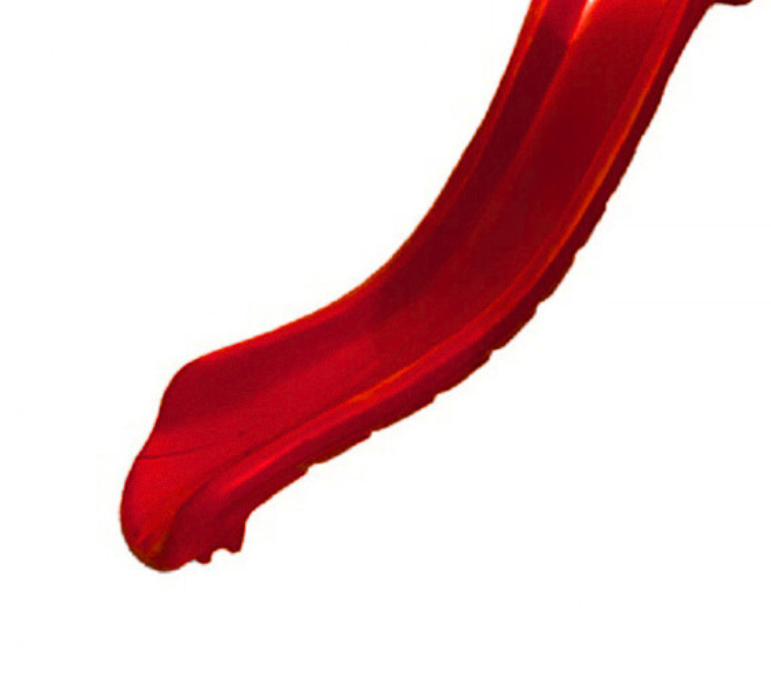 Tobogán Curvo Rojo-1