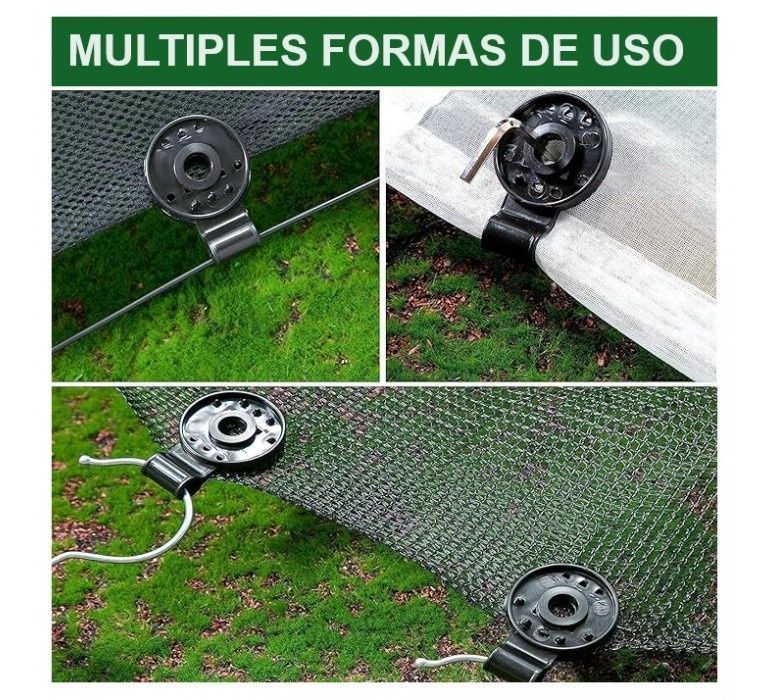 Clip Malla  Sombra Bolsa 25 U. -1