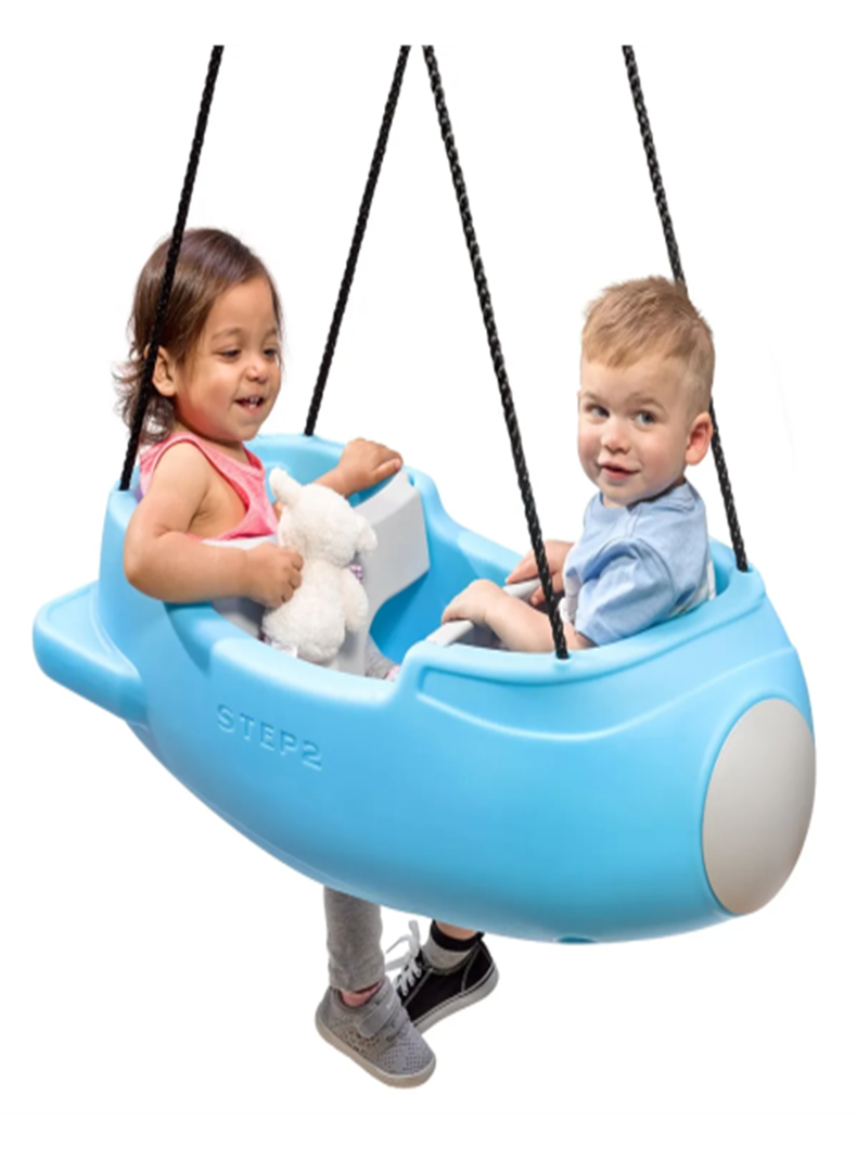 Columpio Infantil Cohete Dos Niños Step2-1