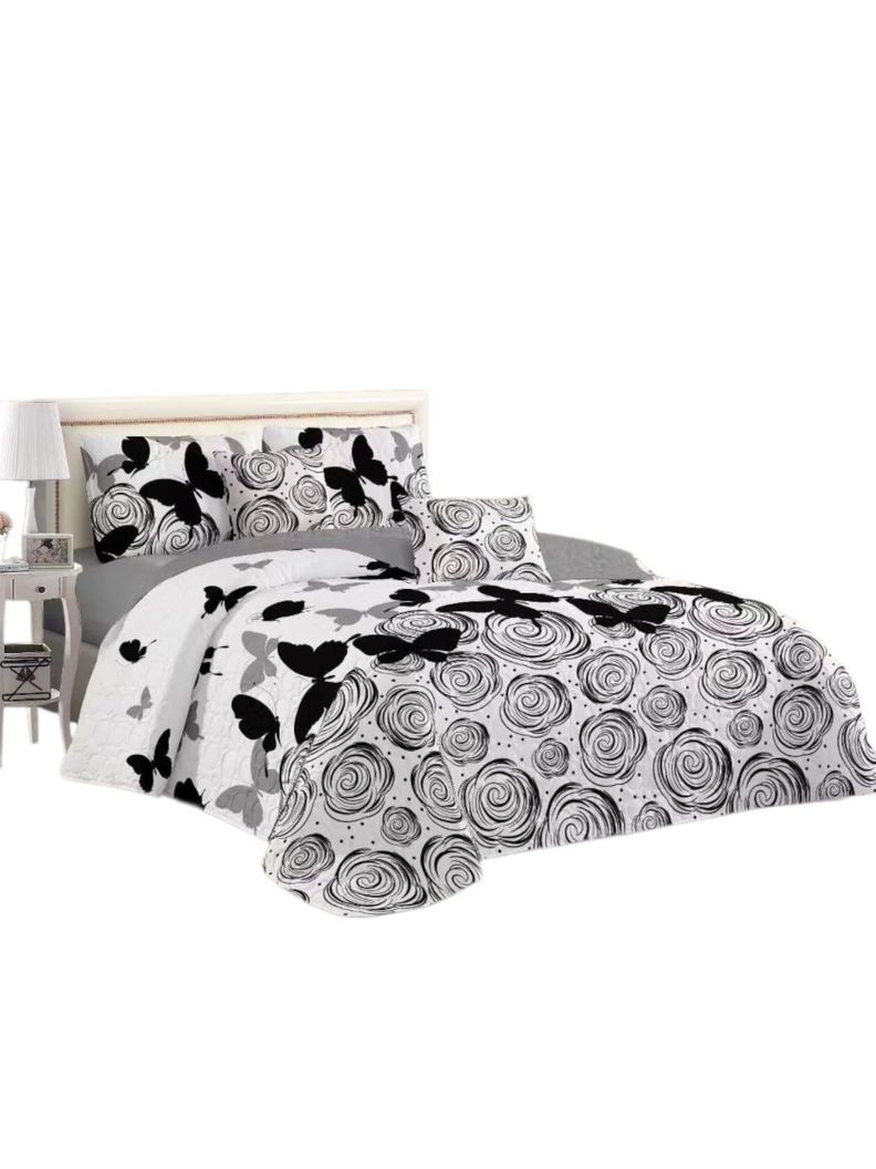 CUBRECAMA QUILT DE VERANO TF CON DISEÑO 2 PLAZAS 18