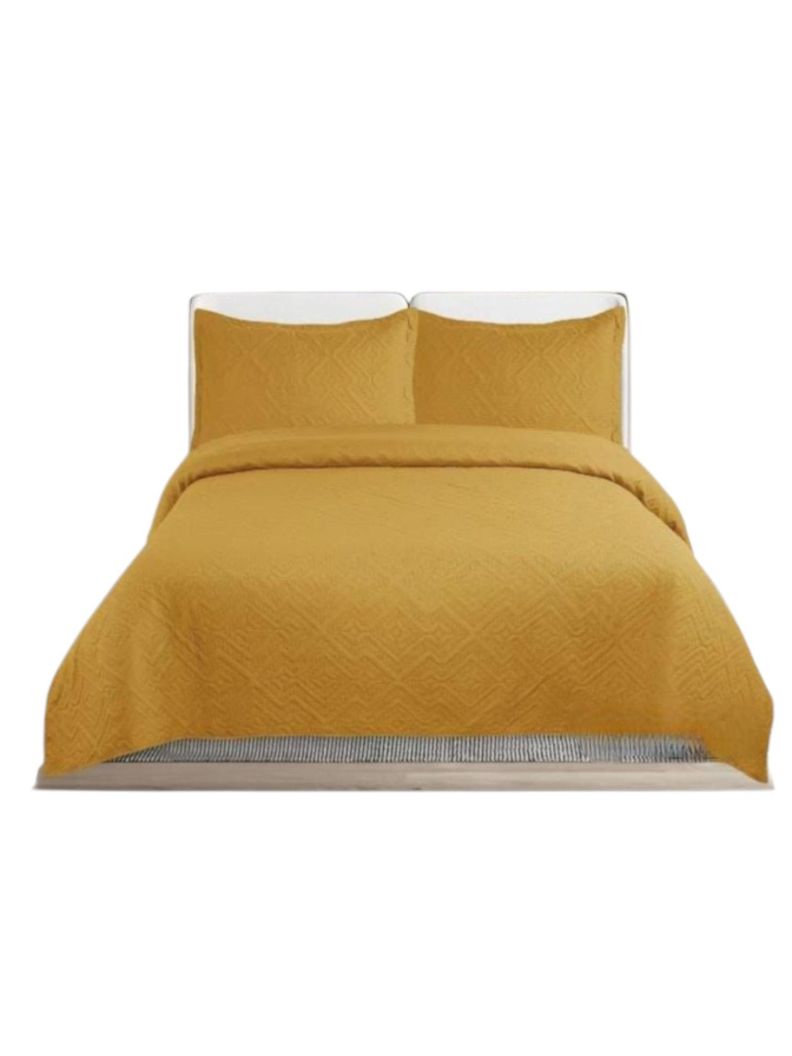 CUBRECAMA QUILT DE VERANO UNICOLOR TF 2P 07