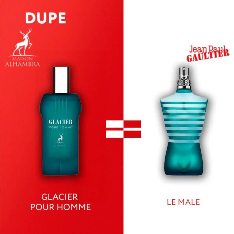 香水(ユニセックス) Maison Alhambra Glacier Pour Homme 100ml Perfume Maison Alhambra Glacier Pour Homme EDP 100ml Hombre