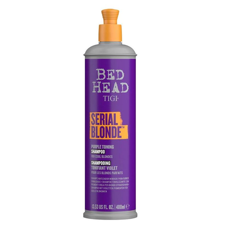 Serial Blonde Purple Toning Shampoo Matizador Morado 400 ml-0
