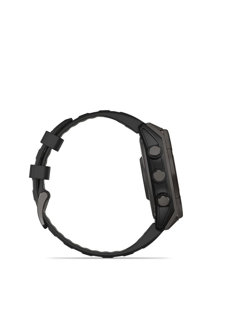 fenix 8 – 47mm Solar, Sapphire Titanio con correa de silicona negra-5