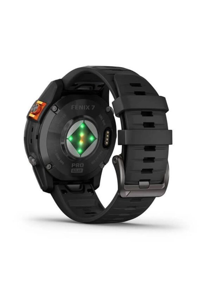 Smartwatch Fenix 7 Pro Glass - Solar Slate Gray w/Black Band-3