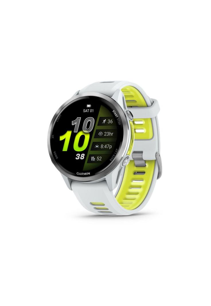 Smartwatch Forerunner 970 Whitestone/Yellow Blanco