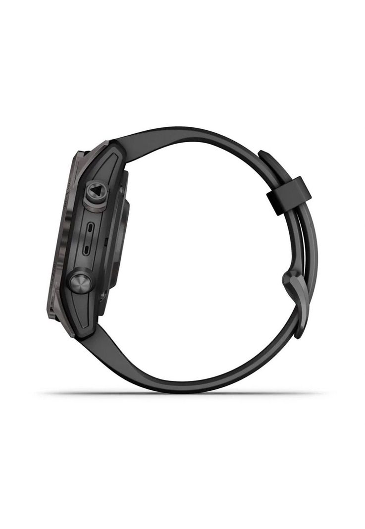 Smartwatch fenix 7S Pro Sapph Solar CrbnGry Ti w/Blk Band -4