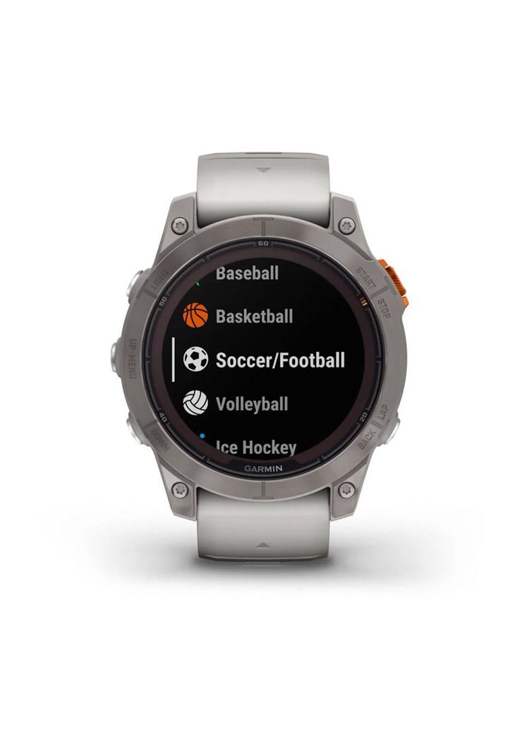 Smartwatch fenix 7 Pro Sapph Solar Ti w/Gry/Orange Band-2