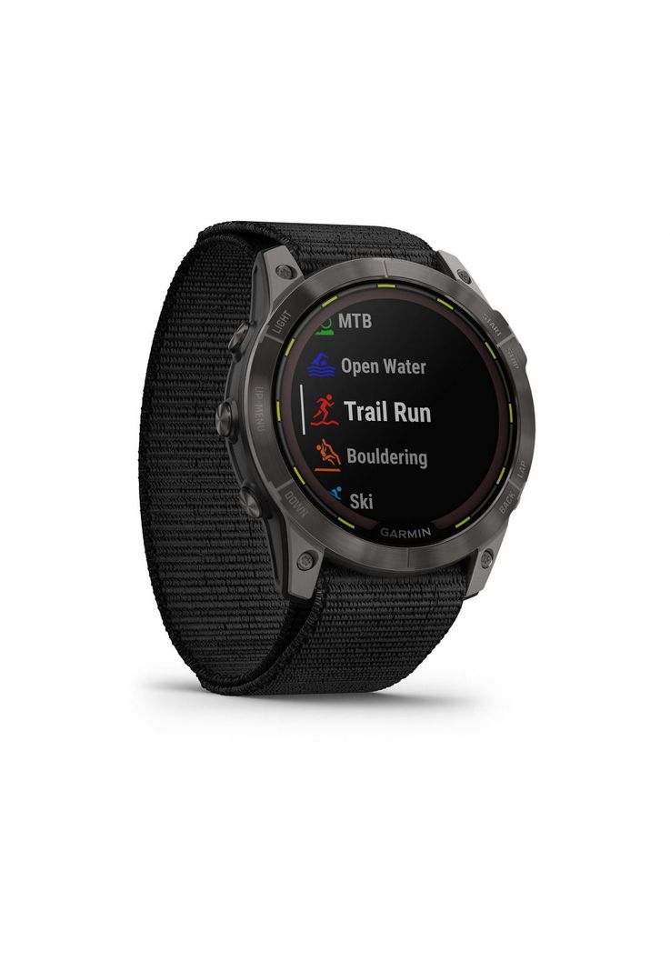 Enduro 2 Saph CrbnGrayDLC Ti w/Blk UltraFit Band-2