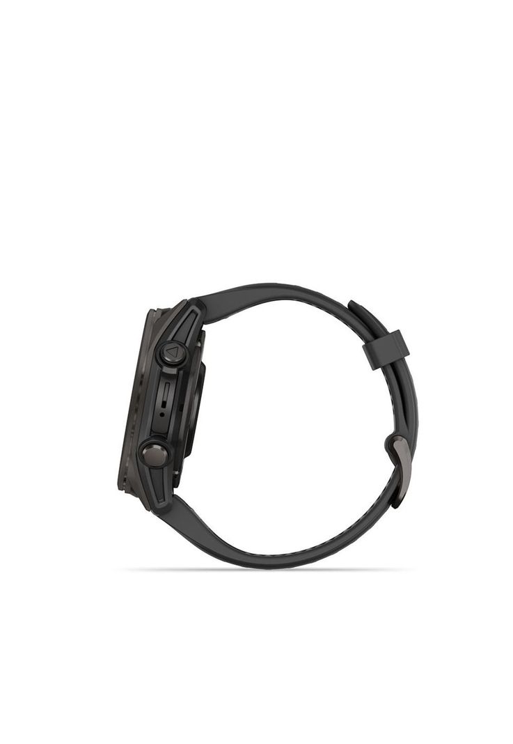 fenix 8 - 43mm Sapphire Titanio con correa de silicona negra-0