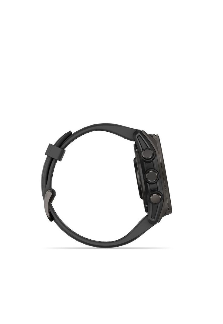 fenix 8 - 43mm Sapphire Titanio con correa de silicona negra-2
