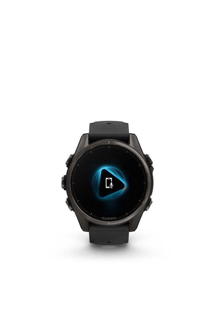 fenix 8 - 43mm Sapphire Titanio con correa de silicona negra-3
