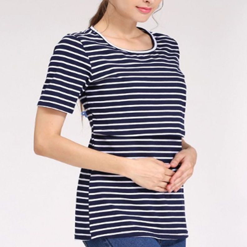 Polera Cathy Embarazo & Lactancia Black-2