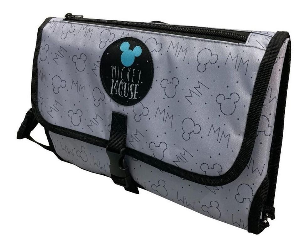 Mudador Portátil Mickey Mouse Gris-1
