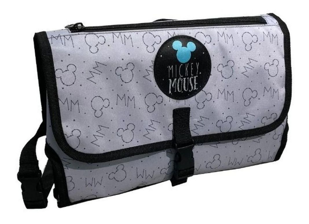 Mudador Portátil Mickey Mouse Gris-3