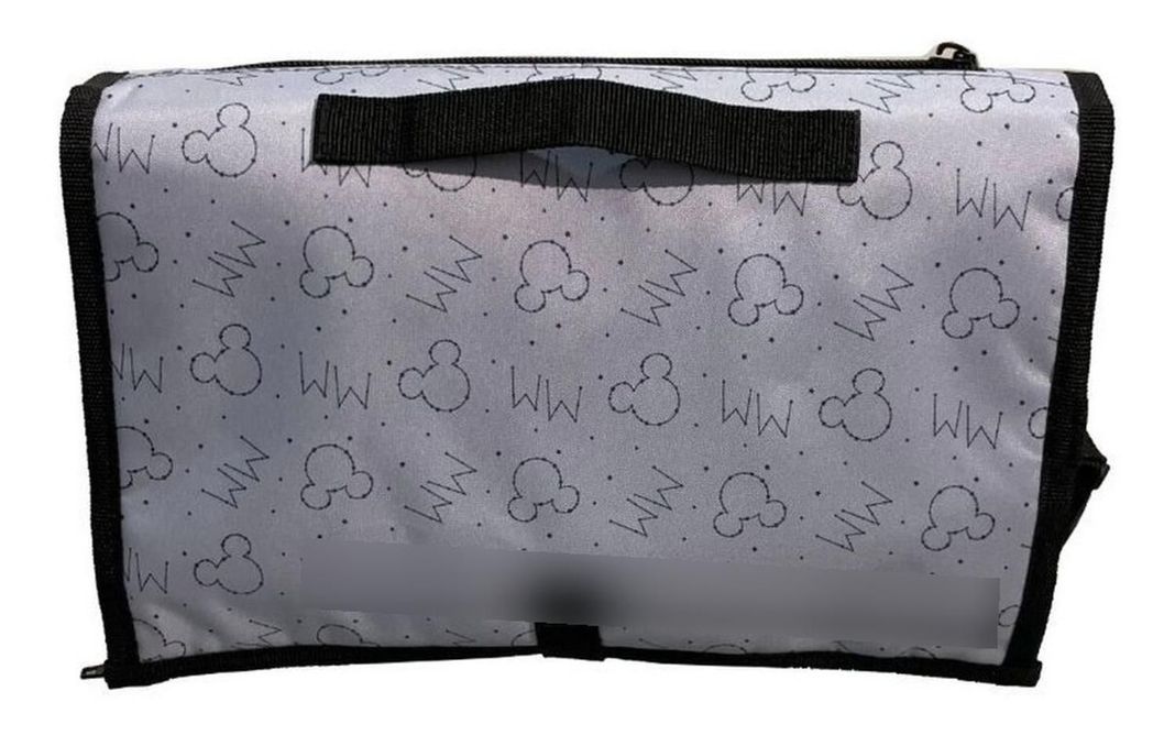 Mudador Portátil Mickey Mouse Gris-7