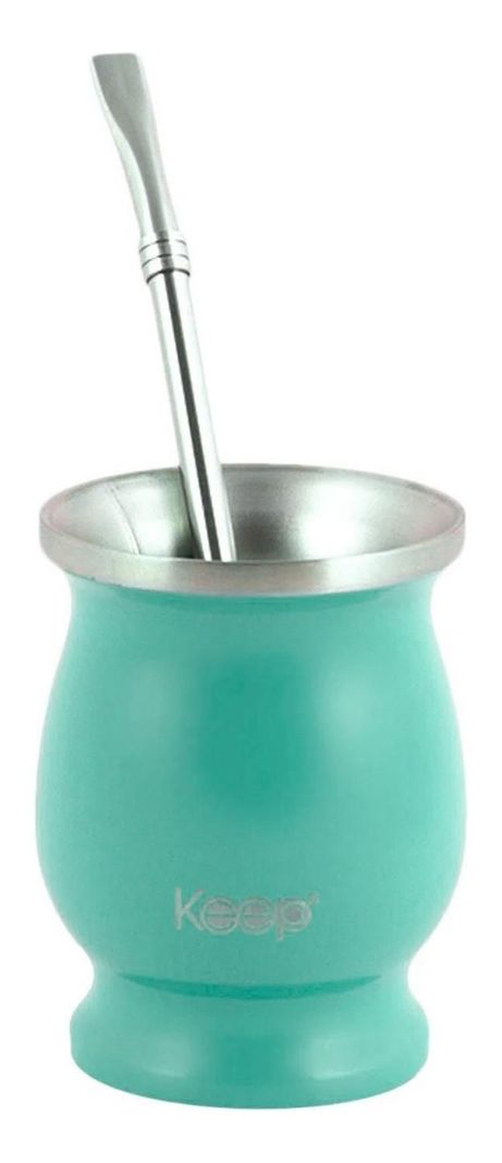 Matero + Bombilla Celeste 10