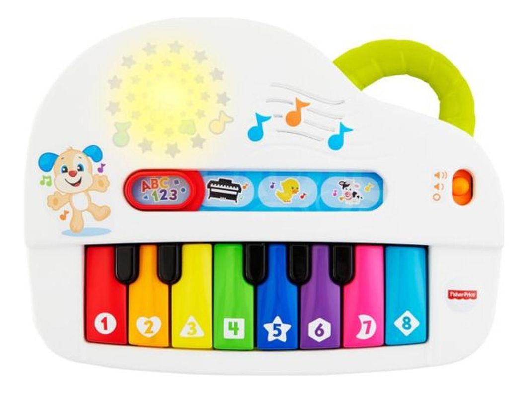 Fisher Price Perrito Piano Sonidos Divertidos-1