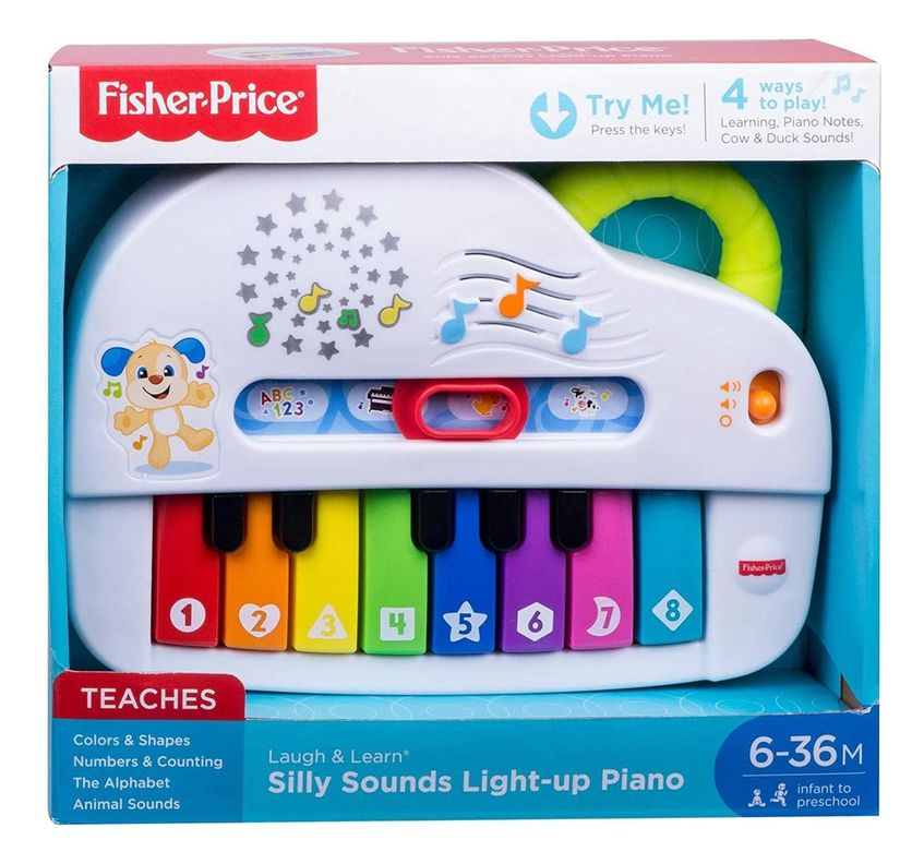 Fisher Price Perrito Piano Sonidos Divertidos-5