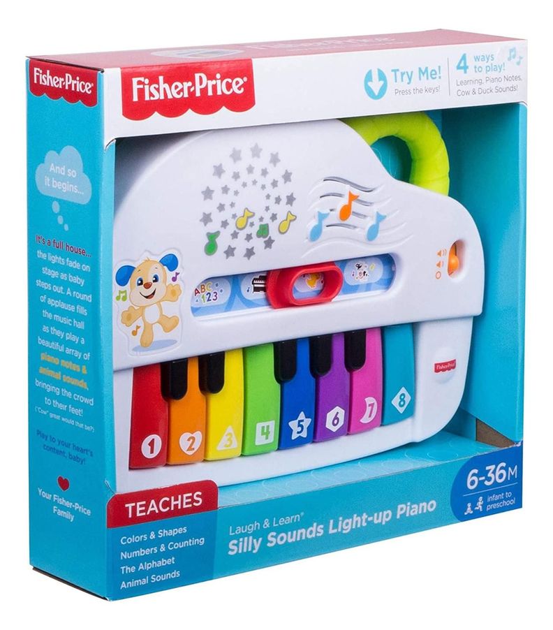 Fisher Price Perrito Piano Sonidos Divertidos-6