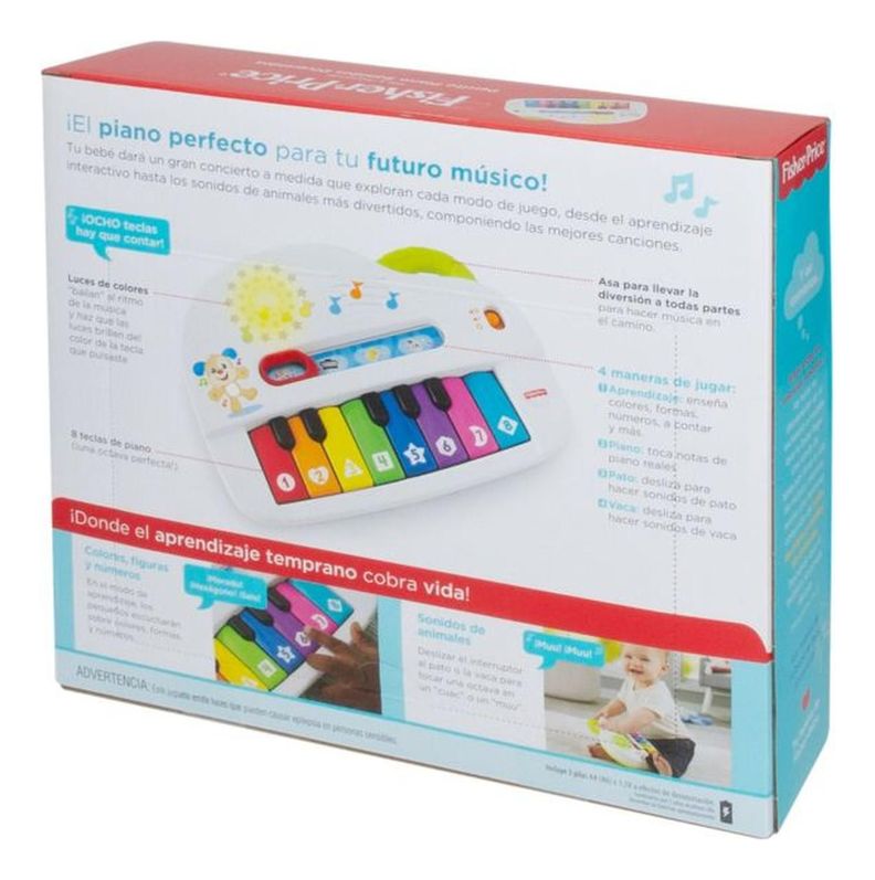 Fisher Price Perrito Piano Sonidos Divertidos-7