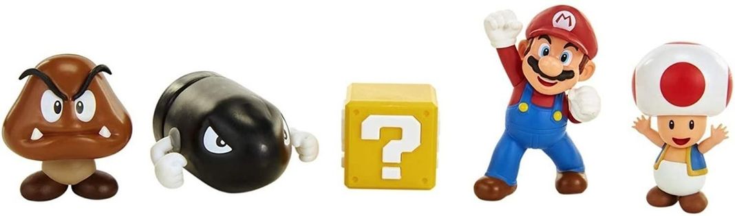 Nintendo Acorn Plains Diorama Set Con Accesorios Super Mario-6