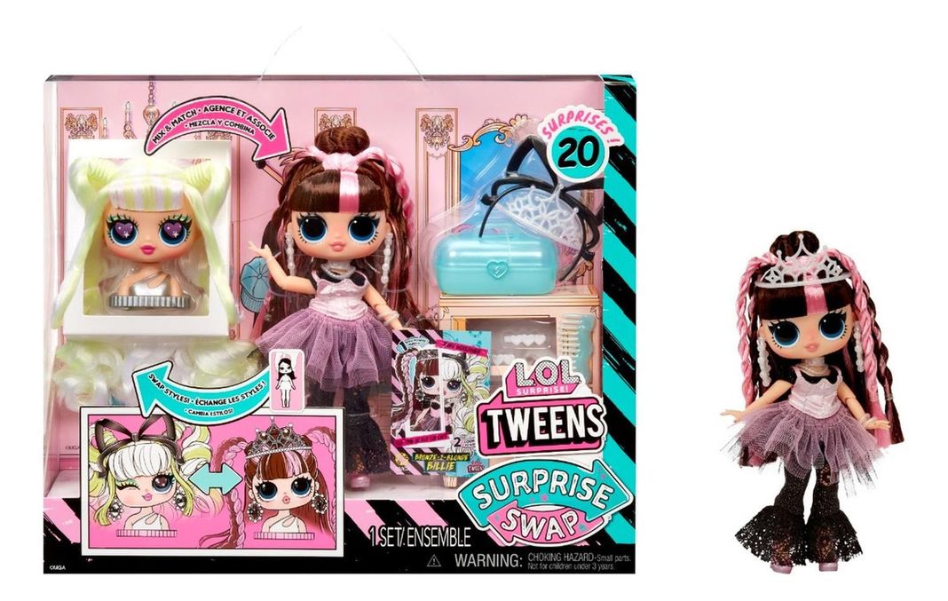 Muñeca Lol Tweens Swap Blonde Billie-5