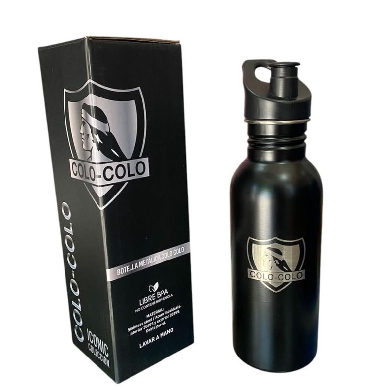 Botella Metalica Colo Colo 600 ML-0