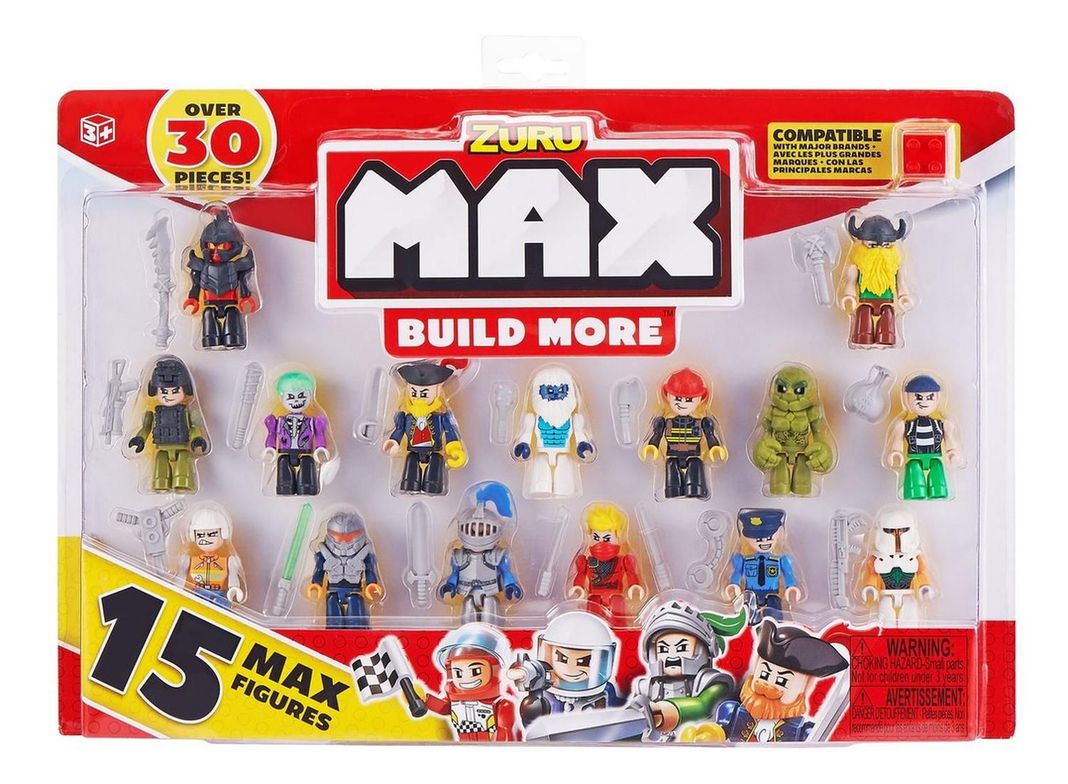Pack 15 Figuras Zuru Max Compatible Con Las Grandes Marcas-0