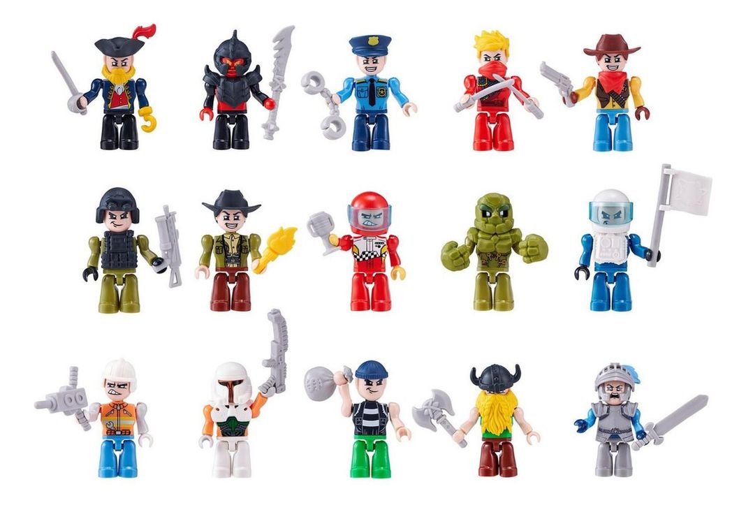 Pack 15 Figuras Zuru Max Compatible Con Las Grandes Marcas-1