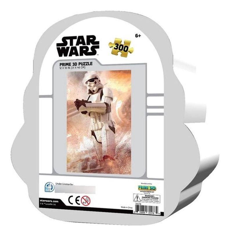 Puzzle 3d De 300 Piezas En Lata Con Forma Star Wars-1