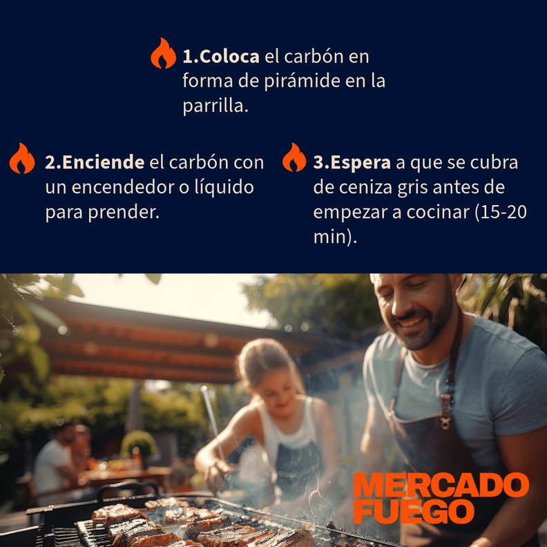 Carbón 100% Quebracho Blanco Premium Saco 15 Kg. Sin Chispa-5