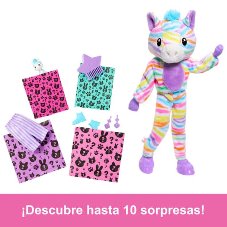 Barbie Cutie Reveal Colores De Ensueño Cebra-1
